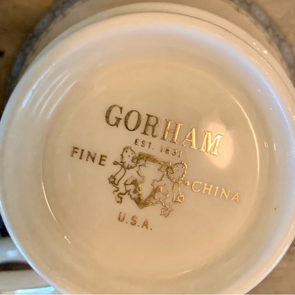 Chinoiserie 2 Gorham Kingsbury
Porcelain China tea~ blue &white~farmhouse~coffee - Picture 4 of 4